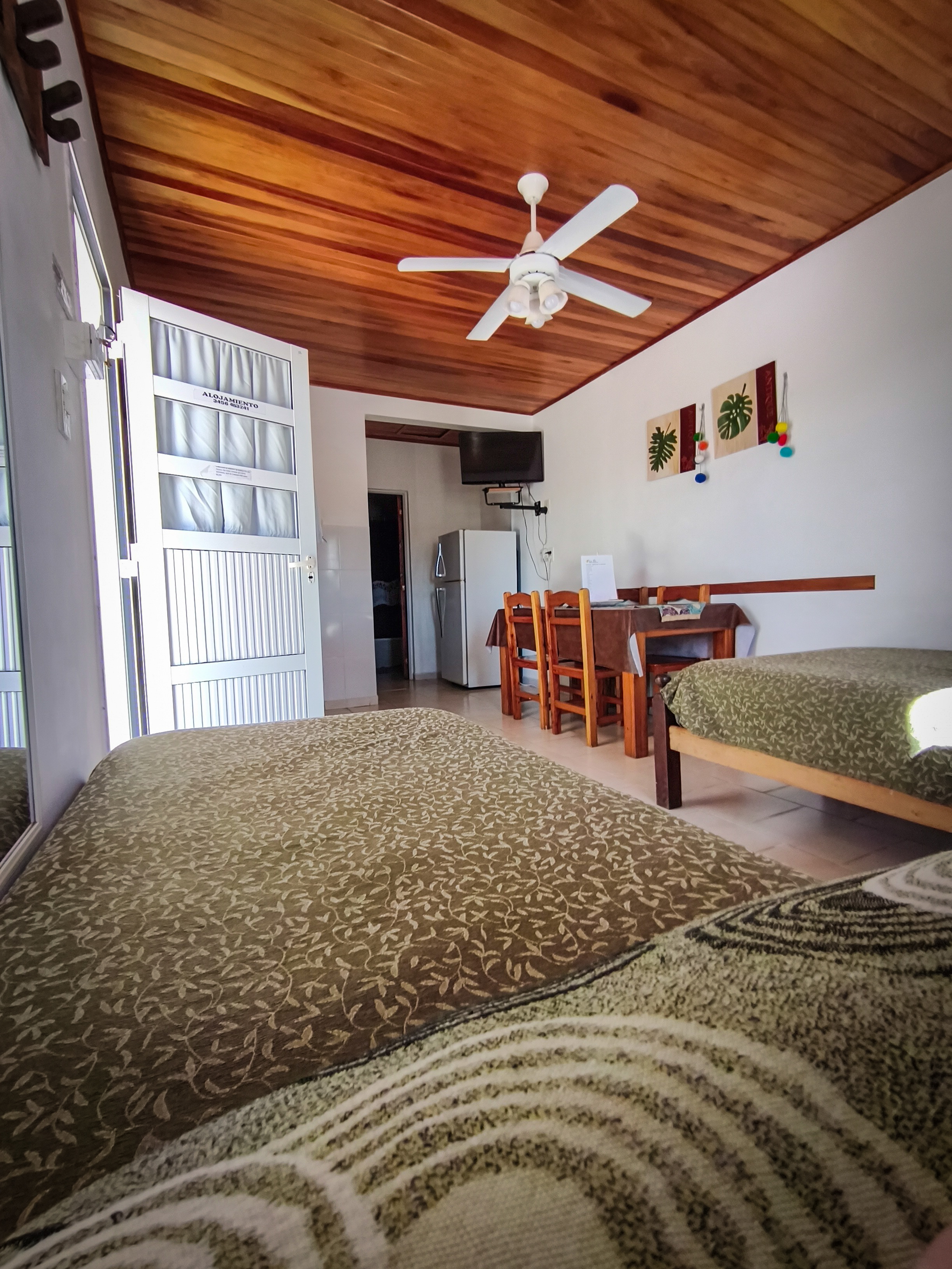 Vista del complejo de bungalows